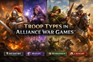 Troops Types in alliance war games